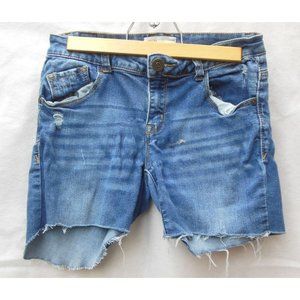 Jolt Jeans High Rise Cutoff Shorts Distressed Junior Size 3